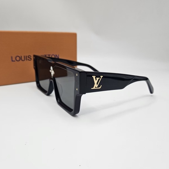 Louis Vuitton Accessories - Louis Vuitton unisex sunglasses – sleek black frames with signature hardware